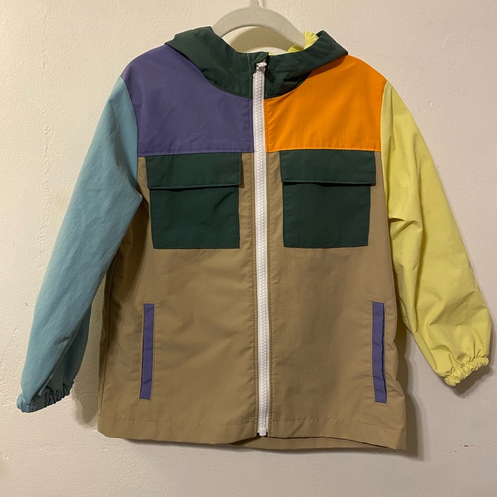 Old Navy Multicolor Kids Raincoat with Hood